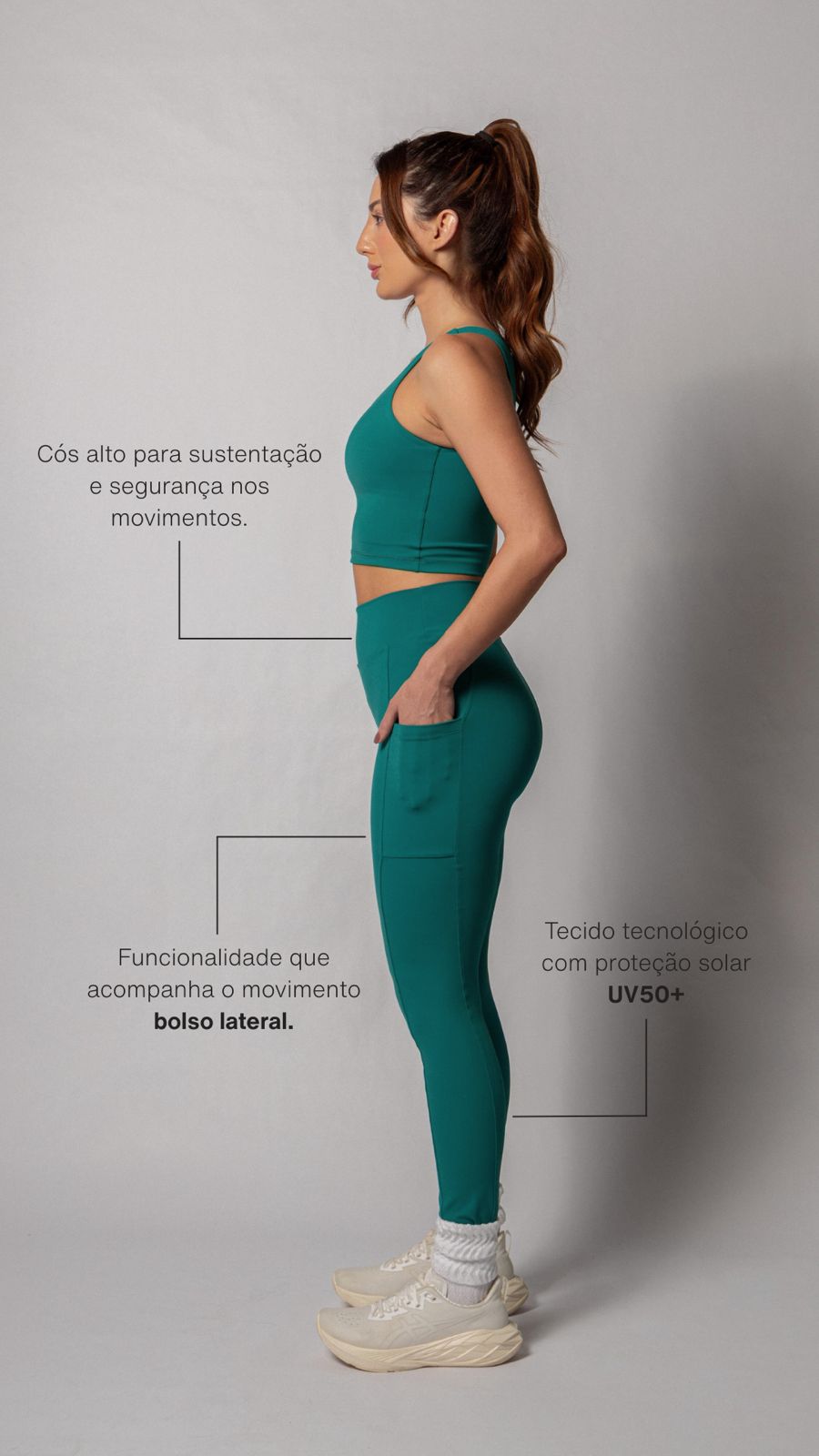 Legging Bolso Fresh Mint