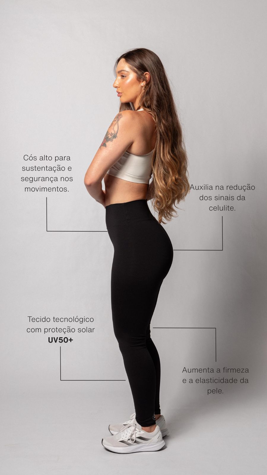 Legging Básica Emana® Preta