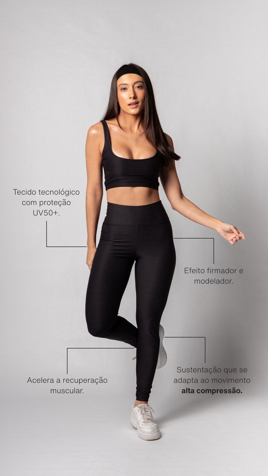 Legging Básica Preta